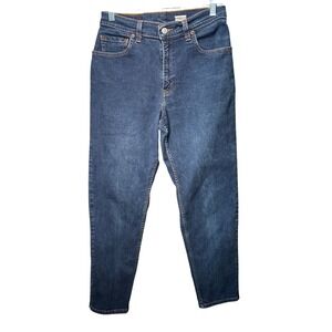 Levis 550 Relaxed Fit Tapered Leg Jeans Womens 6 MIS M Blue High Rise Denim 0449